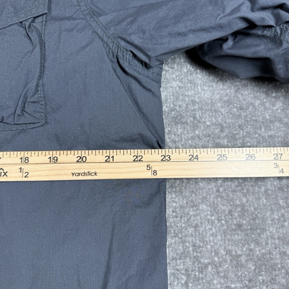 Old Navy Shirt‎ Jacket Men's Large Gray Quilted Long Sleeve Button Up Outdoor - Picture 5 of 6